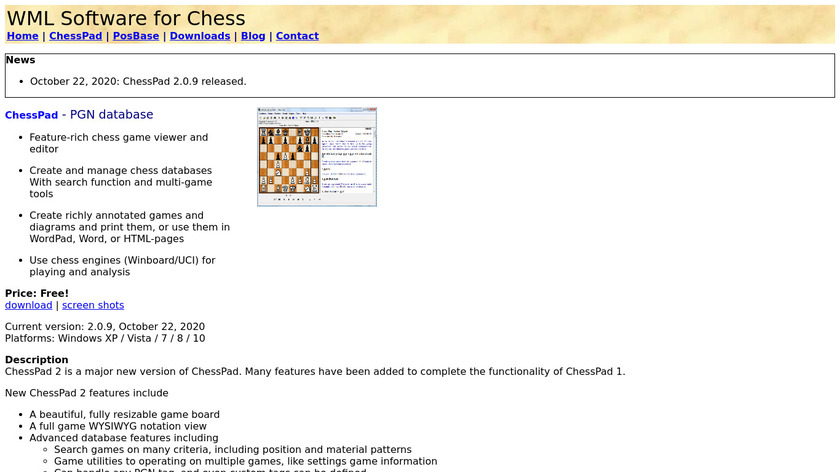 WML Software for Chess