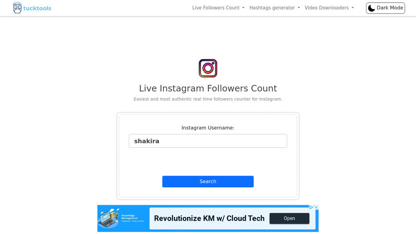 TuckTools on X: New Tool Alert Instagram Live Followers Count