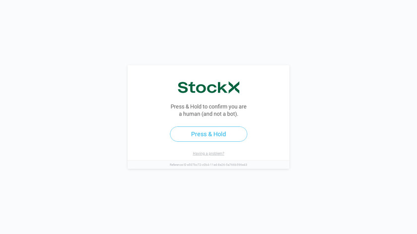 StockX Landing Page