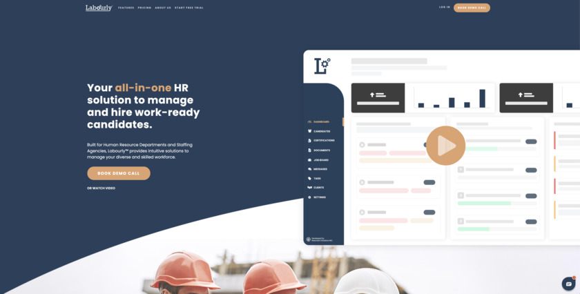 Labourly Landing Page