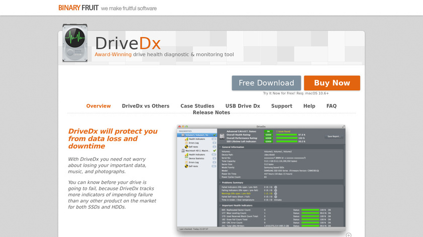 DriveDx Landing Page