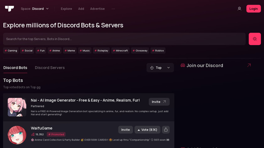 How to Add Your Discord Server to Top.gg : Top.gg