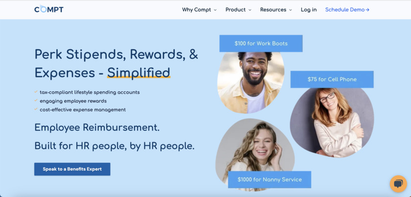 Compt Landing Page