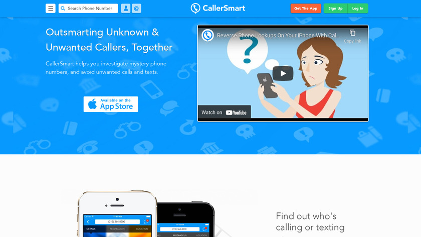 CallerSmart Landing Page