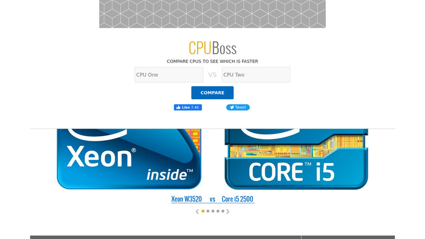 CPUBoss Landing Page