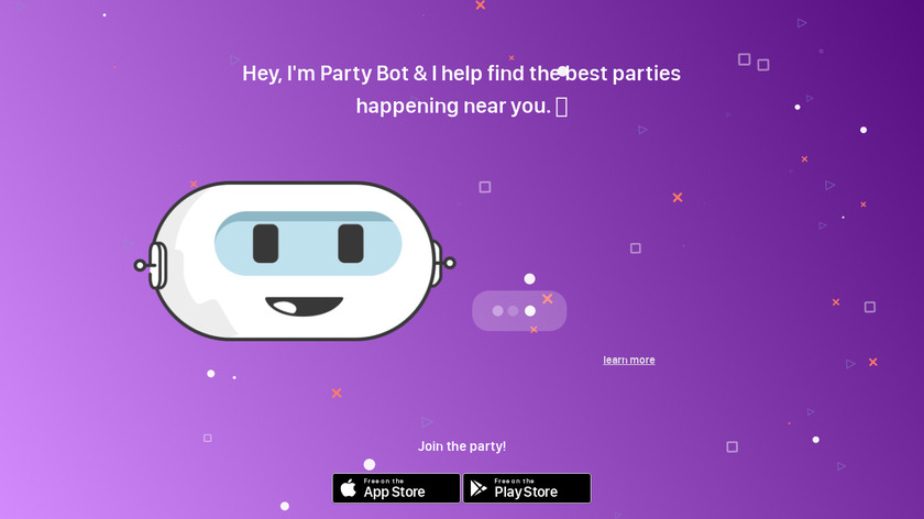 Party Bot Landing Page