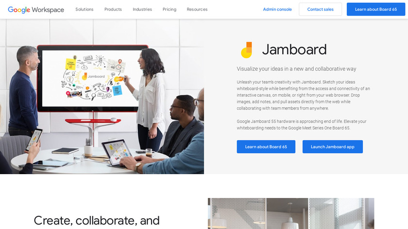 Jamboard Landing Page