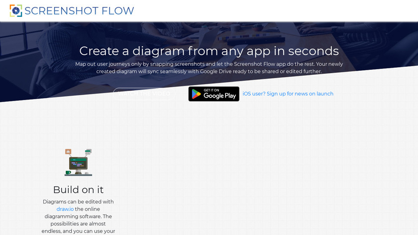 Screenshot Flow Landing Page