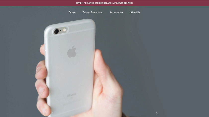 Peel for iPhone 6s Landing Page