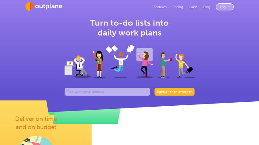 Outplanr Landing Page