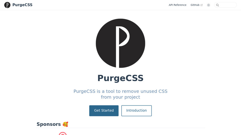 Purgecss Landing Page