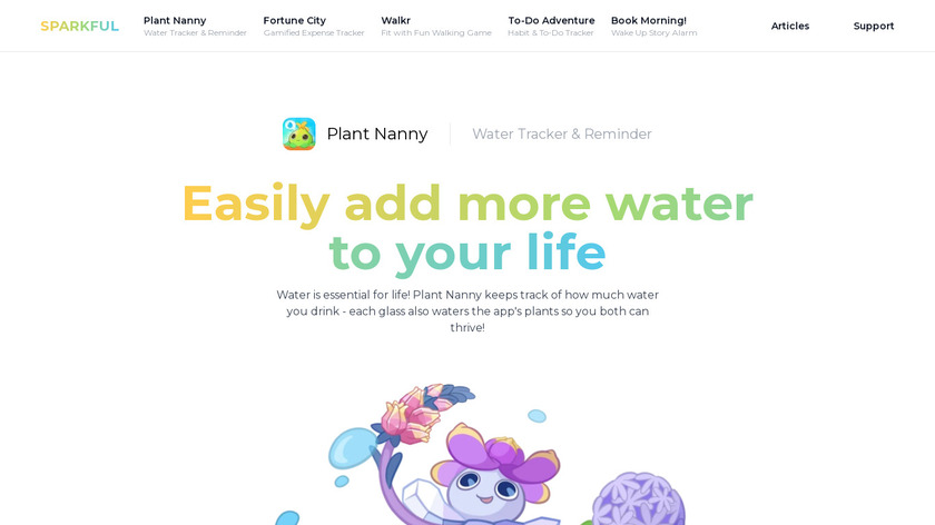 Plant Nanny² Landing Page
