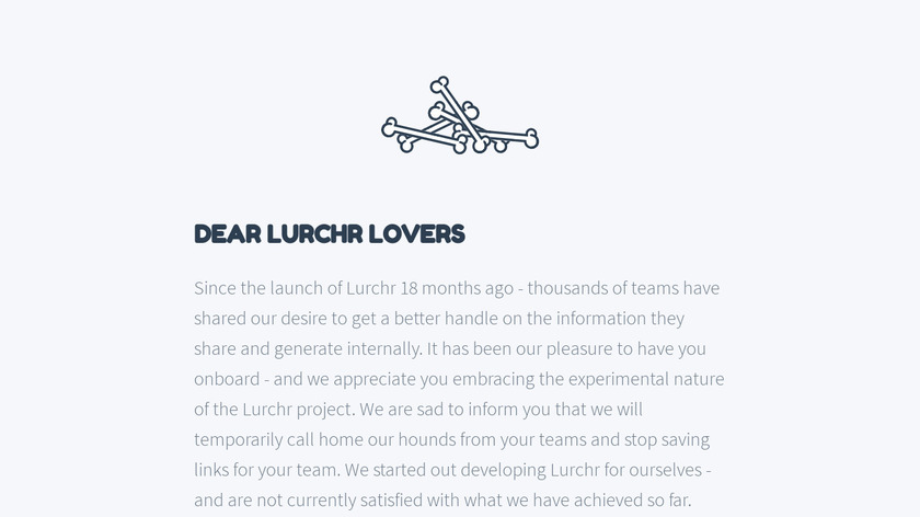 Lurchr Landing Page