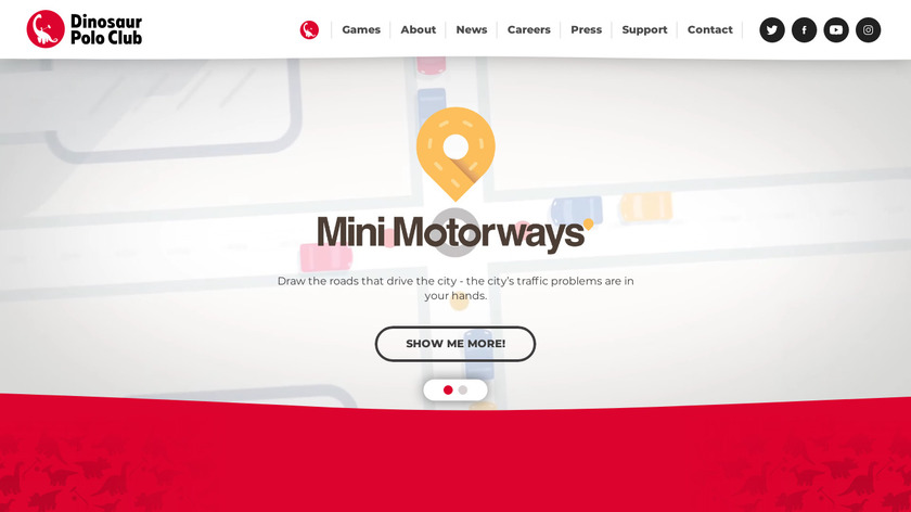 Mini Metro Landing Page