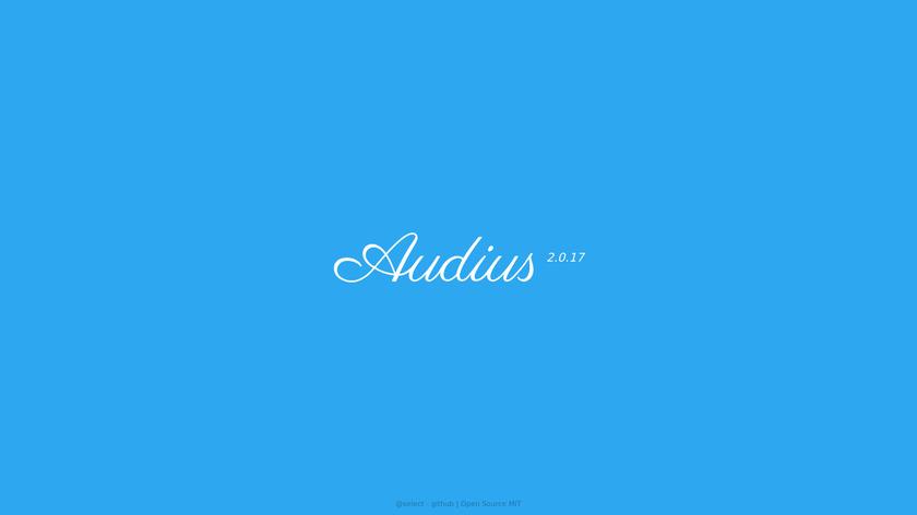 Audius Landing Page
