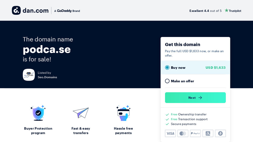 PodCase Landing Page