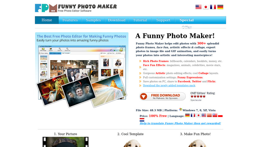 PhotoFunia VS Funny Photo Maker - compare differences & reviews?