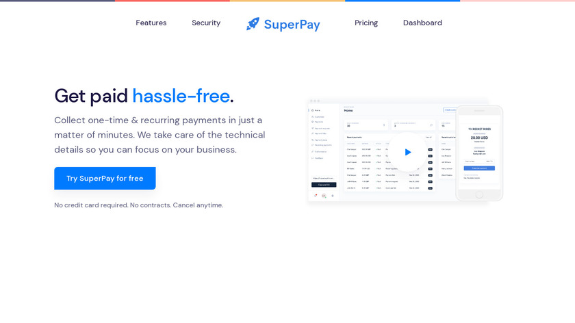 SuperPay Landing Page