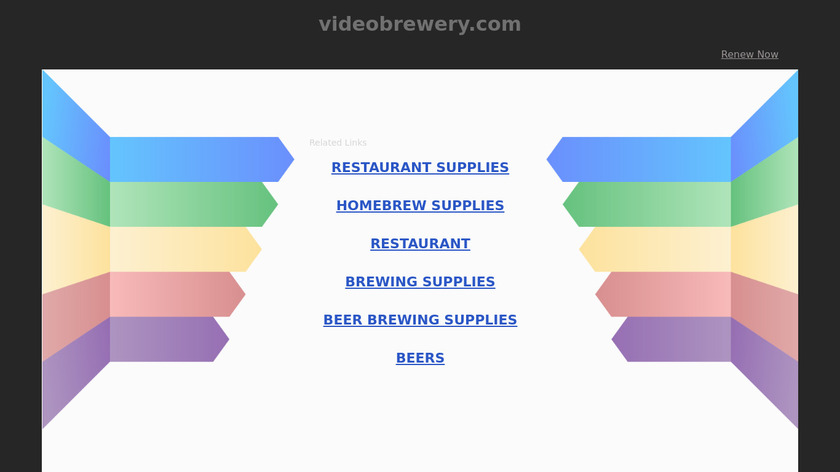 Video Brewery Landing Page