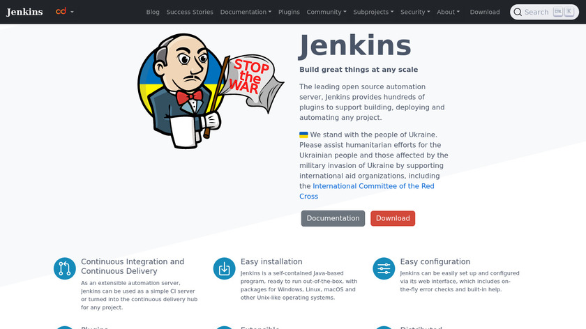 Jenkins Landing Page