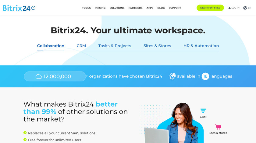 Bitrix24 Landing Page