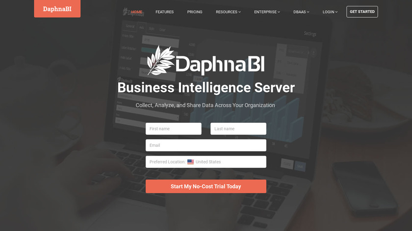 DaphnaBI Landing Page