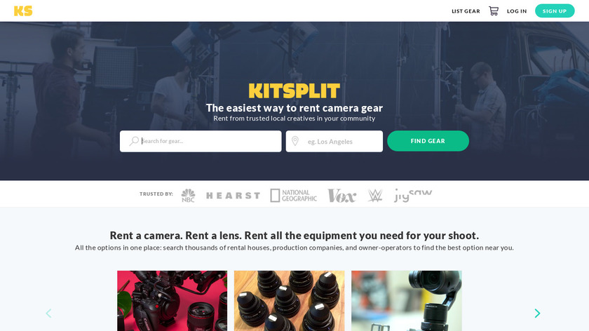 KitSplit Landing Page