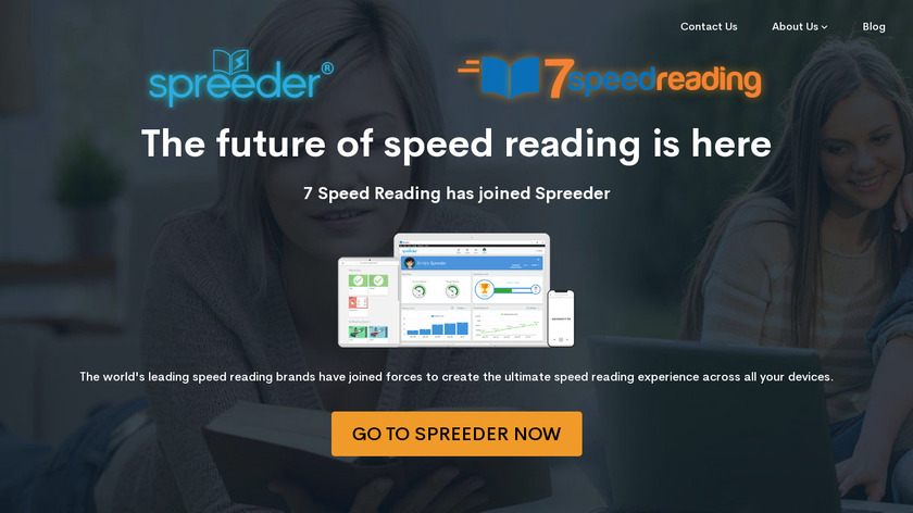 7 Speed Reading Landing Page
