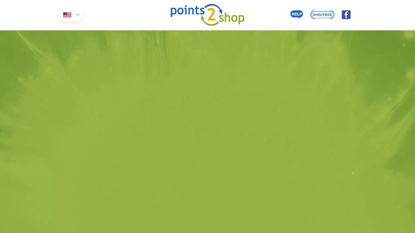 Points2Shop Landing Page