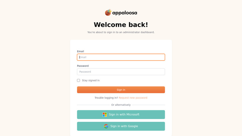 Appaloosa-Store Landing Page