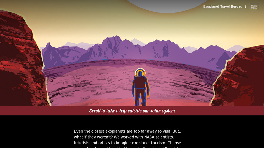 NASA Exoplanet Posters Landing Page