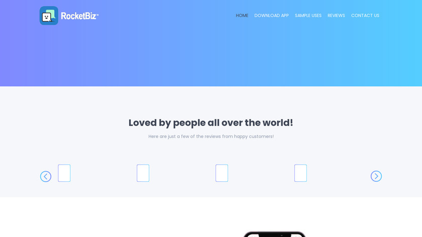 TapText Landing Page