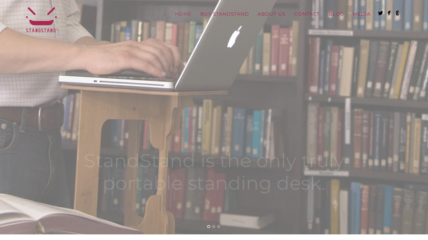 StandStand Landing Page
