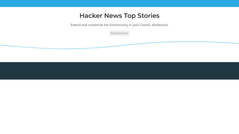 Hacker News Top Stories Landing Page