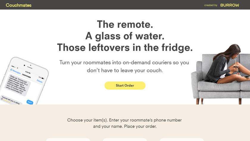 Couchmates Landing Page