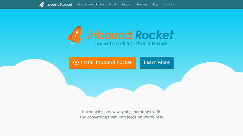 Inbound Rocket Landing Page