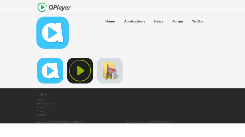 AirPlayer Landing Page