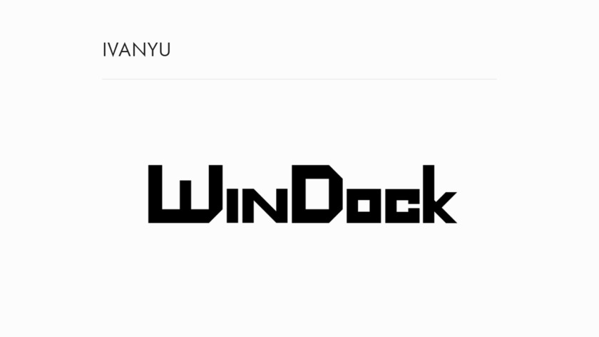 WinDock Landing Page