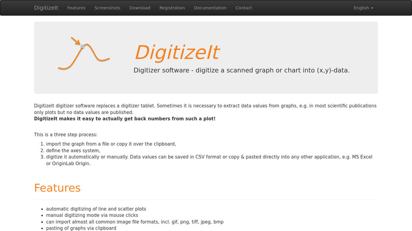 DigitizeIt Landing Page