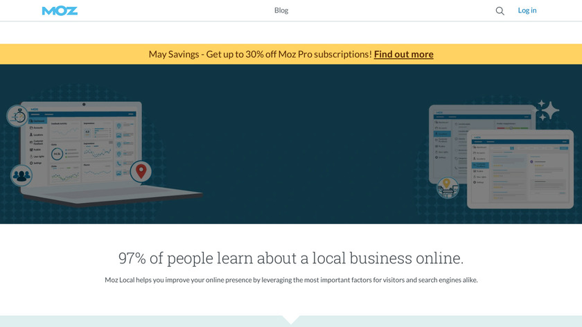 Moz Local Landing Page
