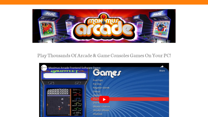 maximus arcade registration