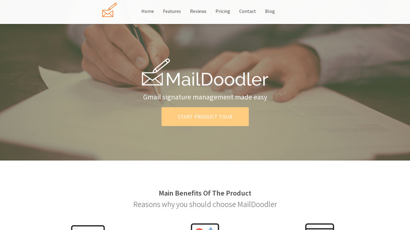 MailDoodler Landing Page