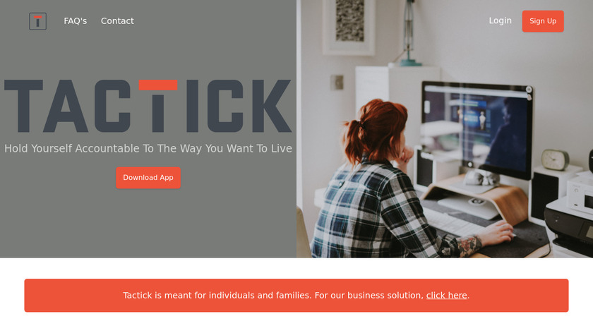 Tactick Landing Page