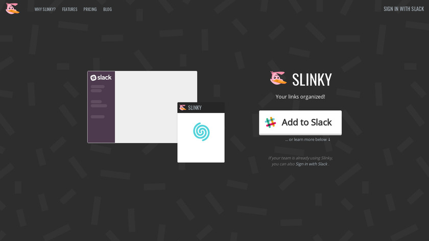 Slinky Landing Page