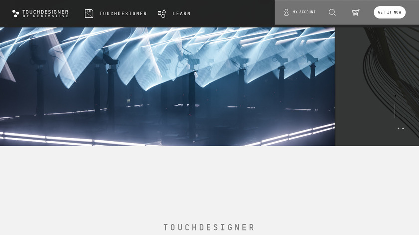 TouchDesigner Landing Page