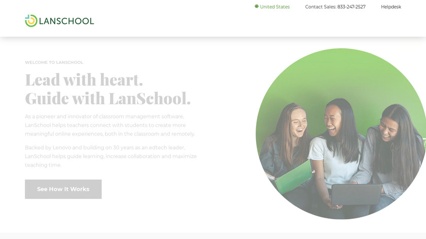 LanSchool Landing Page