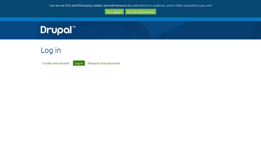 Drupal Landing Page