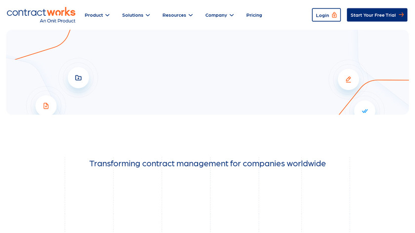 ContractWorks Landing Page