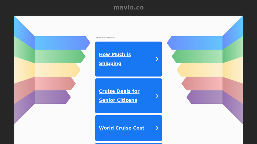 MAVIO Landing Page