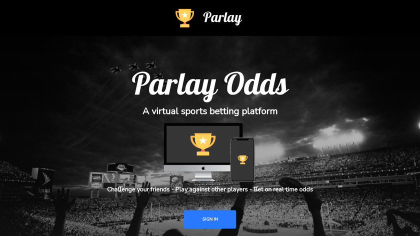 Parlay Sports Landing Page